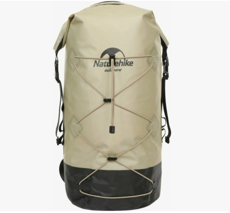 2 Рюкзак туристический Naturehike 30л, ПВХ, хаки