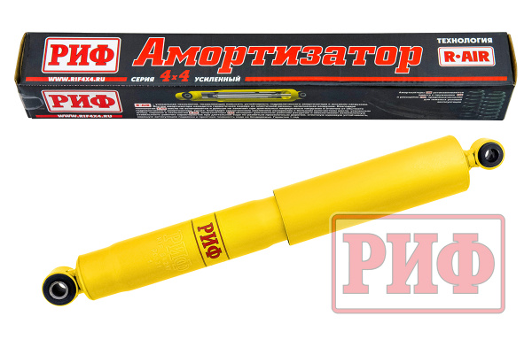 Амортизатор РИФ задний Mitsubishi Pajero Sport 1, 2, 3 и Pajero I (1988-1991) лифт 40 мм