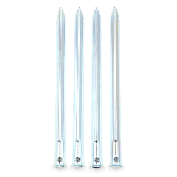 Колышки "СЛЕДОПЫТ" для палатки, усиленные, Г-образные L-29 см, 4 шт.