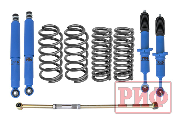 Лифт-комплект РИФ арктический Toyota Land Cruiser Prado 120, FJ Cruiser 45 мм жесткий