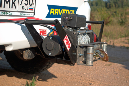 Площадка съёмная РИФ для переносной лебёдки