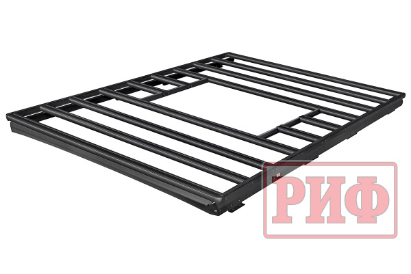 Багажник экспедиционный (платформа) алюминиевый РИФ 1600x2650 мм для ГАЗ Соболь NN Минивэн с вставкой RIF008-16572 (2 места)