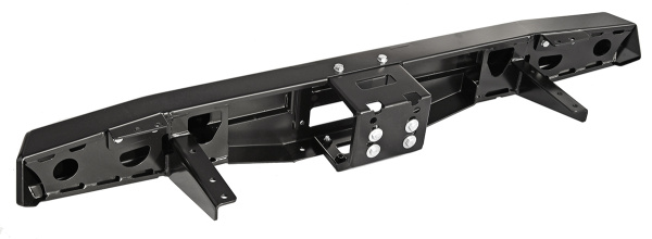 Бампер РИФ силовой задний УАЗ Хантер с площадкой под лебёдку, лифт 65 мм