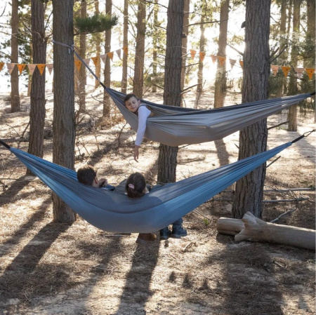 Гамак Naturehike без планок, туристический, эпонж, зеленый