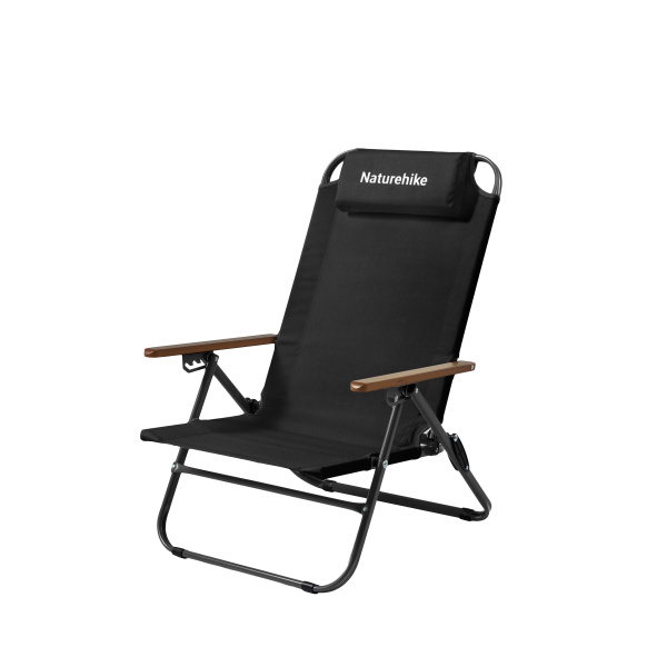 Кресло туристическое Naturehike Xing Wang T02, 88х73,5х60 см, складное, до 110 кг. черное