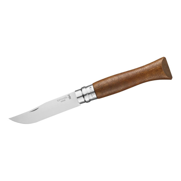 2 Нож Opinel №9, нержавеющая сталь, ореховая рукоять 2 Нож Opinel №9, нержавеющая сталь, ореховая рукоять
