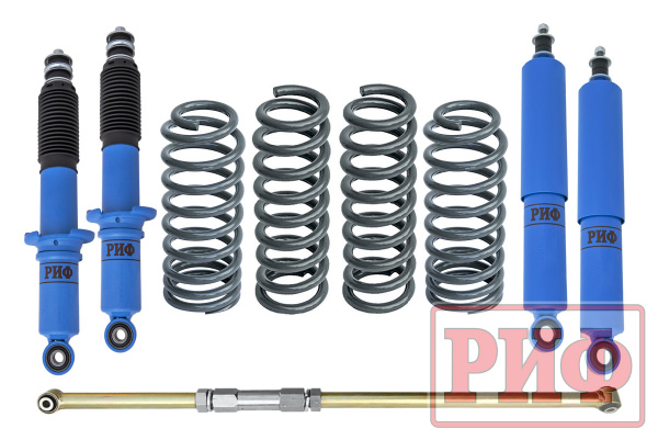 Лифт-комплект РИФ Toyota Land Cruiser Prado 95, 4Runner (кузов 185) 1996-2002 лифт 45 мм дизель