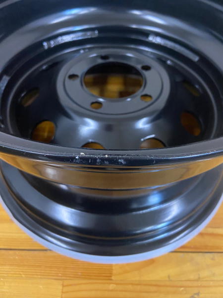 1 Диск усиленный JEEP стальной черный 5х114,3 8xR15 d84 ET-19 (уценка)