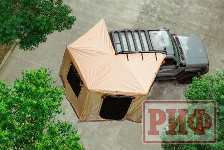 1 Стенки к автомобильной веерной маркизе (тамбур) РИФ 2х2 м (правые)