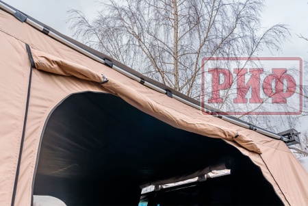 Стенки к автомобильной маркизе РИФ 3Х2.5 м Black Out