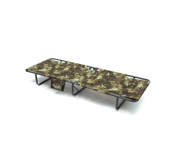 Раскладушка туристическая в чехле "Т.И.Ш.Ь 2", 1700х700х230 мм, макс. нагрузка 150 кг, КМФ