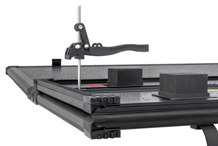 Крышка кузова РИФ для Toyota Hilux 2015+ трёхсекционная