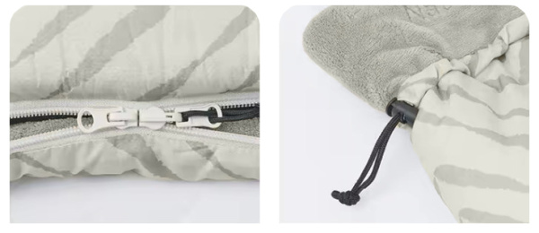 2 Мешок спальный Naturehike Shanmi, 210х80см, (ТК: +13C), (правый), светло-зеленый