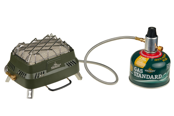 Обогреватель газовый TOURIST BOBR портативный, с функцией плиты