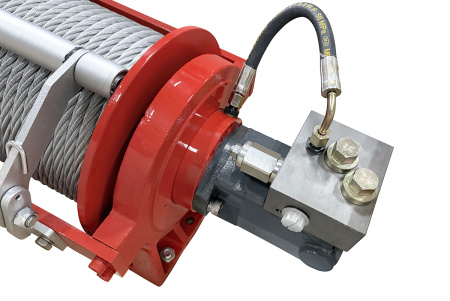 Лебёдка гидравлическая двухскоростная Runva 20000 lbs 9072 кг