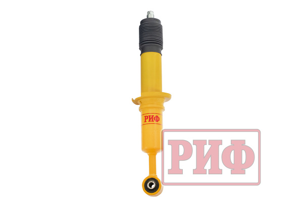 Амортизатор усиленный РИФ передний Toyota Hilux 2005-2014, Sollers ST6, Jac T6, T9 штатный и лифт 0-45 мм