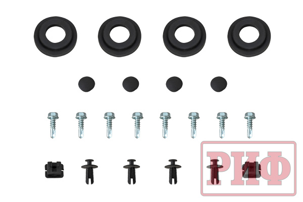 Бампер РИФ силовой передний TANK 300 под штатные фары