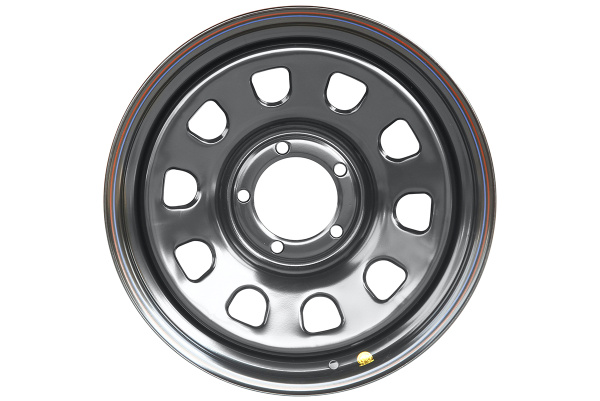 Диск усиленный для ГАЗ Соболь, УАЗ, Dodge Ram 1500 стальной черный 5x139,7 8xR18 d110 ET+15