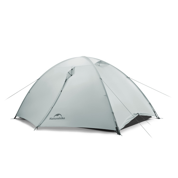 Палатка Naturehike Jiling UL 2-местная, алюминиевый каркас, сверхлегкая, серая