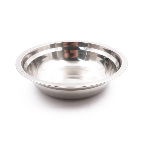 Миска "СЛЕДОПЫТ" нержавеющая сталь, d - 17 см, h - 4,3 см, 650 мл.