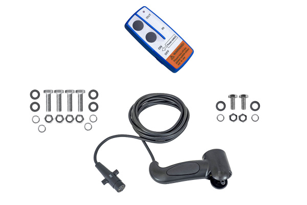 Лебёдка электрическая 12V Magnum 9000 lbs 4200 кг (синтетический трос)