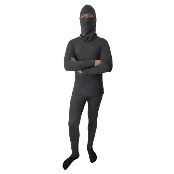 Термобелье комплект Btrace Mild Fleece (Футболка с длинными рукавами + кальсоны), XXL (58-60) Черный