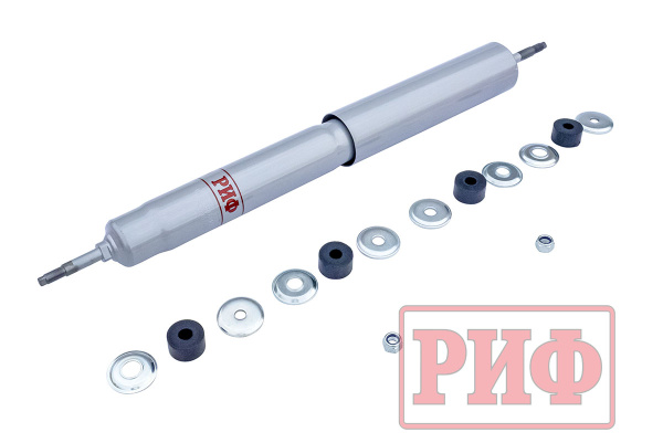Амортизатор усиленный РИФ передний газовый Toyota Land Cruiser 80/105 лифт 50 мм