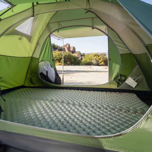 Палатка Naturehike Bleik Series 2-местная, тип B, алюминиевый каркас, желтая
