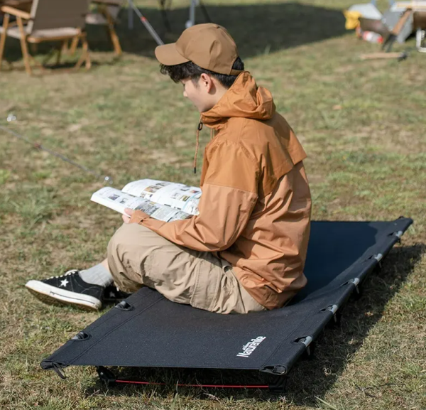 Раскладушка Naturehike XJC05, 190х65х15 см, до 150 кг, бежевая
