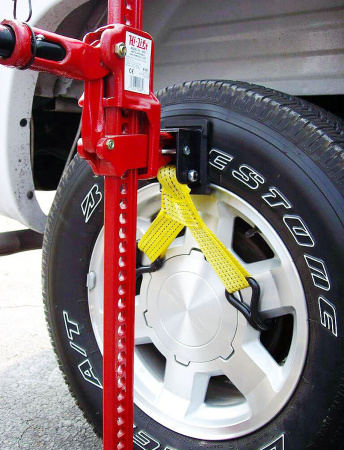 Крюк для реечного домкрата (красный)