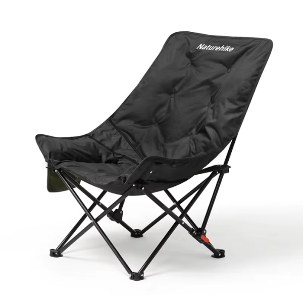 Кресло туристическое Naturehike Sea star 001, 73х74х91 см, складное, до 120 кг. черное, cotton