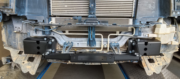 Площадка РИФ под лебёдку в штатный бампер Haval H5 2023+