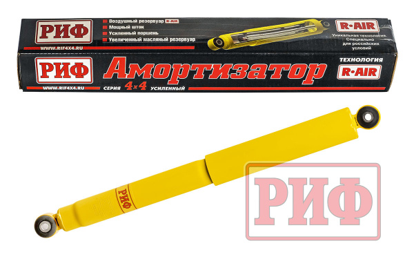 Амортизатор РИФ задний Jeep Grand Cherokee WK под лифт 0-30 мм