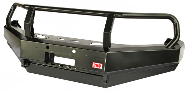 Бампер РИФ передний VW Amarok без доп. фар с кенгурином