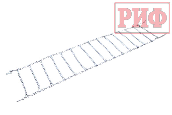 Цепи противоскольжения РИФ 4х4 "лесенка" 25 мм, 285/75R18, 295/65/R18, 33x12.5R20 (к-т 2 шт.)