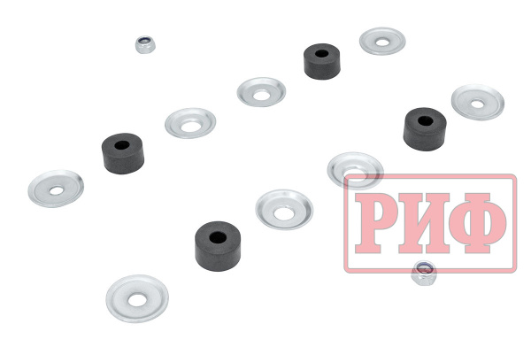 Амортизатор РИФ передний Nissan Patrol Y60/Y61,Toyota Land Cruiser 71, 76, 78 , 79 2007+ лифт 100 мм