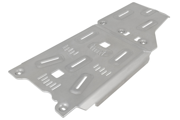 Защита Falcon радиатора, картера, РК, КПП для Toyota Land Cruiser Prado 250, (2.8T дизель), алюминий 8 мм