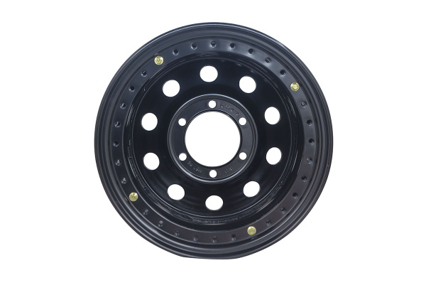 Диск усиленный Тойота Ниссан стальной черный 6x139,7 8xR16 d110 ET-19 с двойным бедлоком (красный) Диск усиленный Тойота Ниссан стальной черный 6x139,7 8xR16 d110 ET-19 с двойным бедлоком (красный)