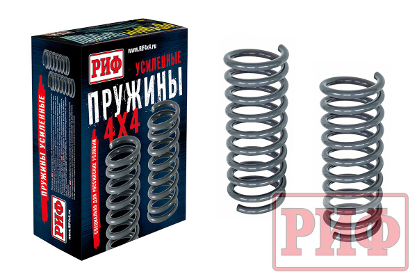 Пружины РИФ передние УАЗ Патриот 0-20 кг лифт 30 мм