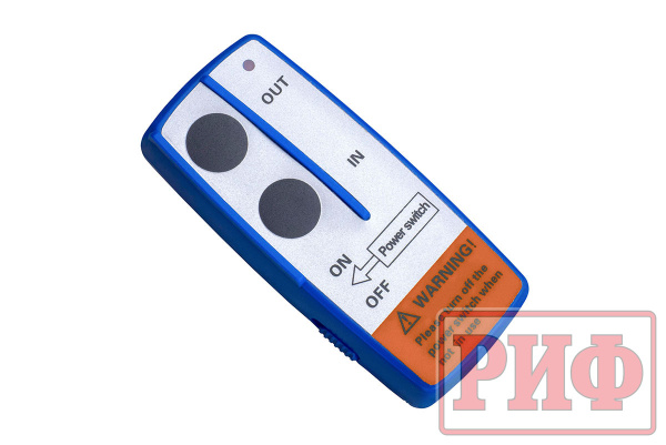 Лебёдка переносная РИФ 9000USR c площадкой на цепях и проводами (в сборе) синтетическиий трос Лебёдка переносная РИФ 9000USR c площадкой на цепях и проводами (в сборе) синтетическиий трос