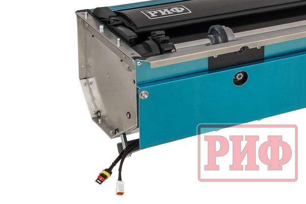 Крышка кузова РИФ для JAC T8 / Sollers ST8, роллета раздвижная с электроприводом 1538х1599 мм, алюминиевая, черная