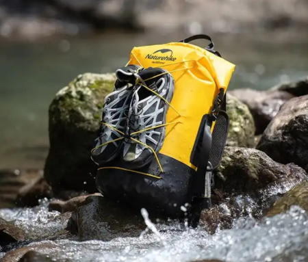 Рюкзак туристический Naturehike 40 л, ПВХ, хаки