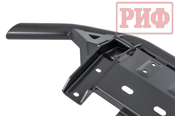 Бампер РИФ силовой передний TLC Prado 150 2017+ c защитой радиатора