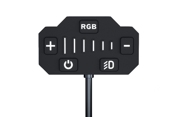 Фара комбинированного света AURORA 1016 мм 496W LED (серия RGB)