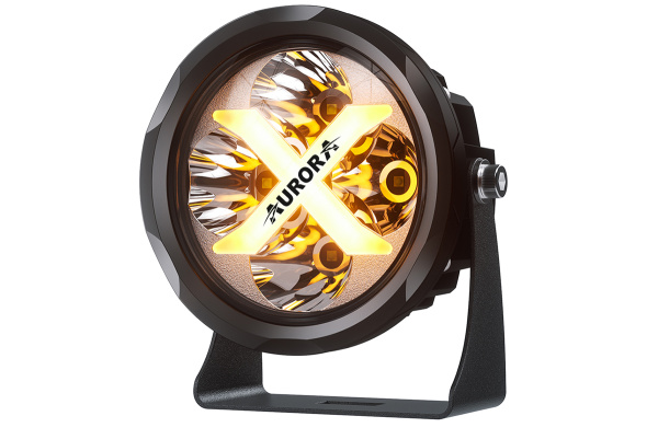 Фары дальнего света AURORA 102 мм 40W с RGB подсветкой