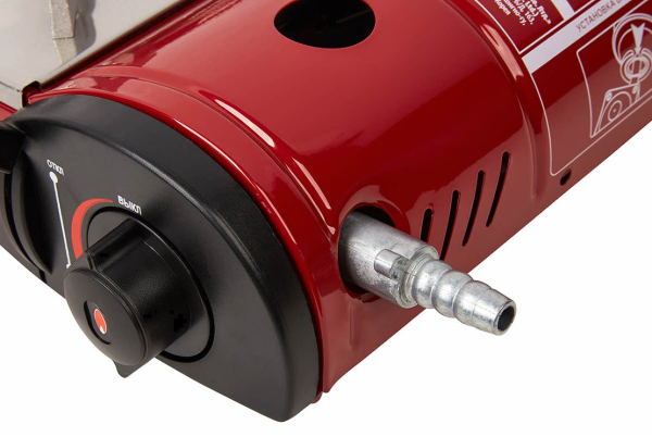 Плита газовая TOURIST SOLARIS PLUS портативная, керамическая, с переходником, в кейсе