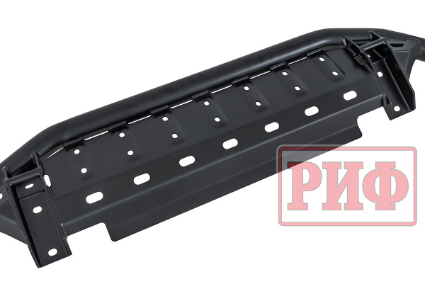 Бампер РИФ силовой передний TLC Prado 120 c защитой радиатора