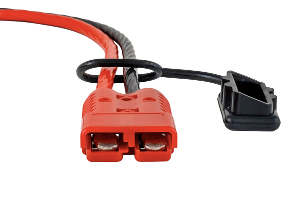 Провод-удлинитель 35 кв. мм для подключения лебёдки с разъемами, 6 метров