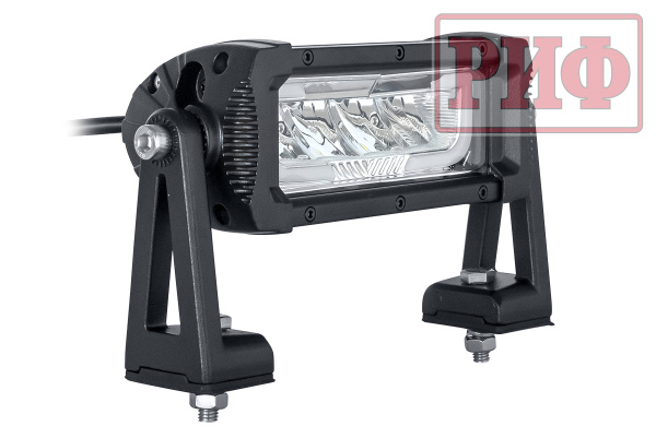 Светодиодная фара водительского света РИФ с ДХО 180 мм 32W
