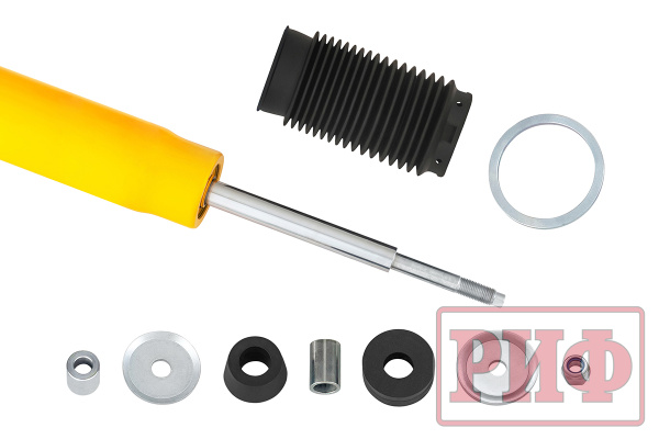 Амортизатор усиленный РИФ передний GWM TANK 400/500, FOTON Tunland V9, Haval H9 2024+ штатный и лифт 0-40 мм